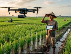 Teknologi Drone Bantu Petani Muda Indonesia Panen Lebih Cepat